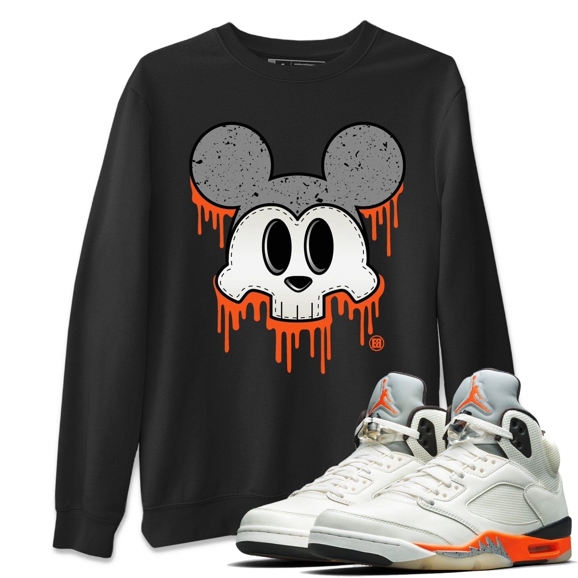 Jordan 5 Shattered Backboard Sneaker Match Tees Skull Mouse Sneaker Tees Jordan 5 Shattered Backboard Sneaker Release Tees Unisex Shirts