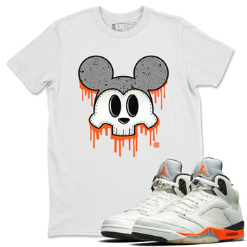 Jordan 5 Shattered Backboard Sneaker Match Tees Skull Mouse Sneaker Tees Jordan 5 Shattered Backboard Sneaker Release Tees Unisex Shirts