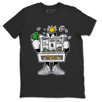 Jordan 6 Cool Grey Sneaker Match Tees Slot Machine Sneaker Tees Jordan 6 Cool Grey Sneaker Release Tees Unisex Shirts
