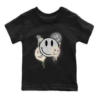 Smile Painting sneaker match tees to Ivory 3s street fashion brand for shirts to match Jordans SNRT Sneaker Tees Air Jordan 3 Craft 'Ivory' unisex t-shirt Black 2 youth shirt