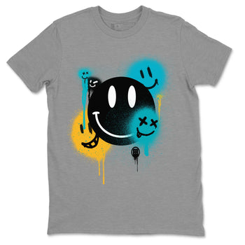 Jordan 5 Aqua Sneaker Match Tees Smile Painting Sneaker Tees Jordan 5 Aqua Sneaker Release Tees Unisex Shirts