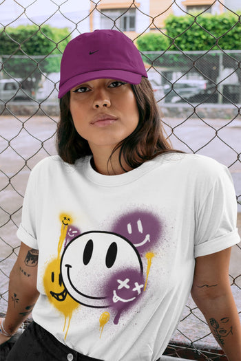 Jordan 1 Brotherhood Sneaker Match Tees Smile Painting Sneaker Tees Jordan 1 Brotherhood Sneaker Release Tees Unisex Shirts
