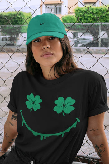 Jordan 13 Lucky Green Sneaker Match Tees Smiley Face Sneaker Tees Jordan 13 Lucky Green Sneaker Release Tees Unisex Shirts