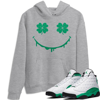 Jordan 13 Lucky Green Sneaker Match Tees Smiley Face Sneaker Tees Jordan 13 Lucky Green Sneaker Release Tees Unisex Shirts