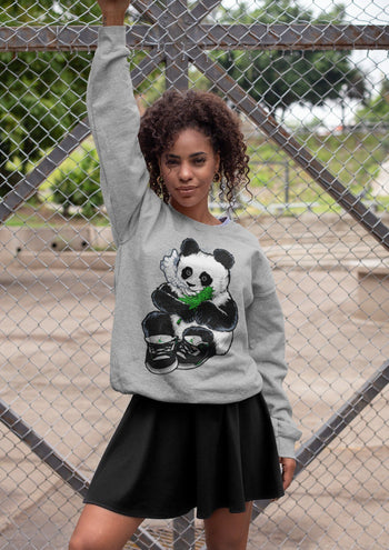 Jordan 3 Pine Green Sneaker Match Tees Smoking Panda Sneaker Tees Jordan 3 Pine Green Sneaker Release Tees Unisex Shirts