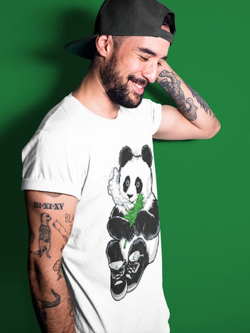 Jordan 3 Pine Green Sneaker Match Tees Smoking Panda Sneaker Tees Jordan 3 Pine Green Sneaker Release Tees Unisex Shirts