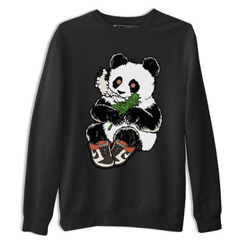 Nike Dunk Low Red Panda shirt to match jordans Smoking Panda sneaker tees Dunk Red Panda SNRT Sneaker Release Tees Unisex Black 2 T-Shirt
