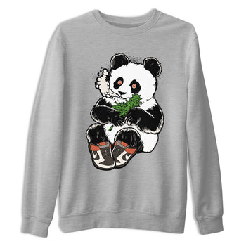 Nike Dunk Low Red Panda shirt to match jordans Smoking Panda sneaker tees Dunk Red Panda SNRT Sneaker Release Tees Unisex Heather Grey 2 T-Shirt