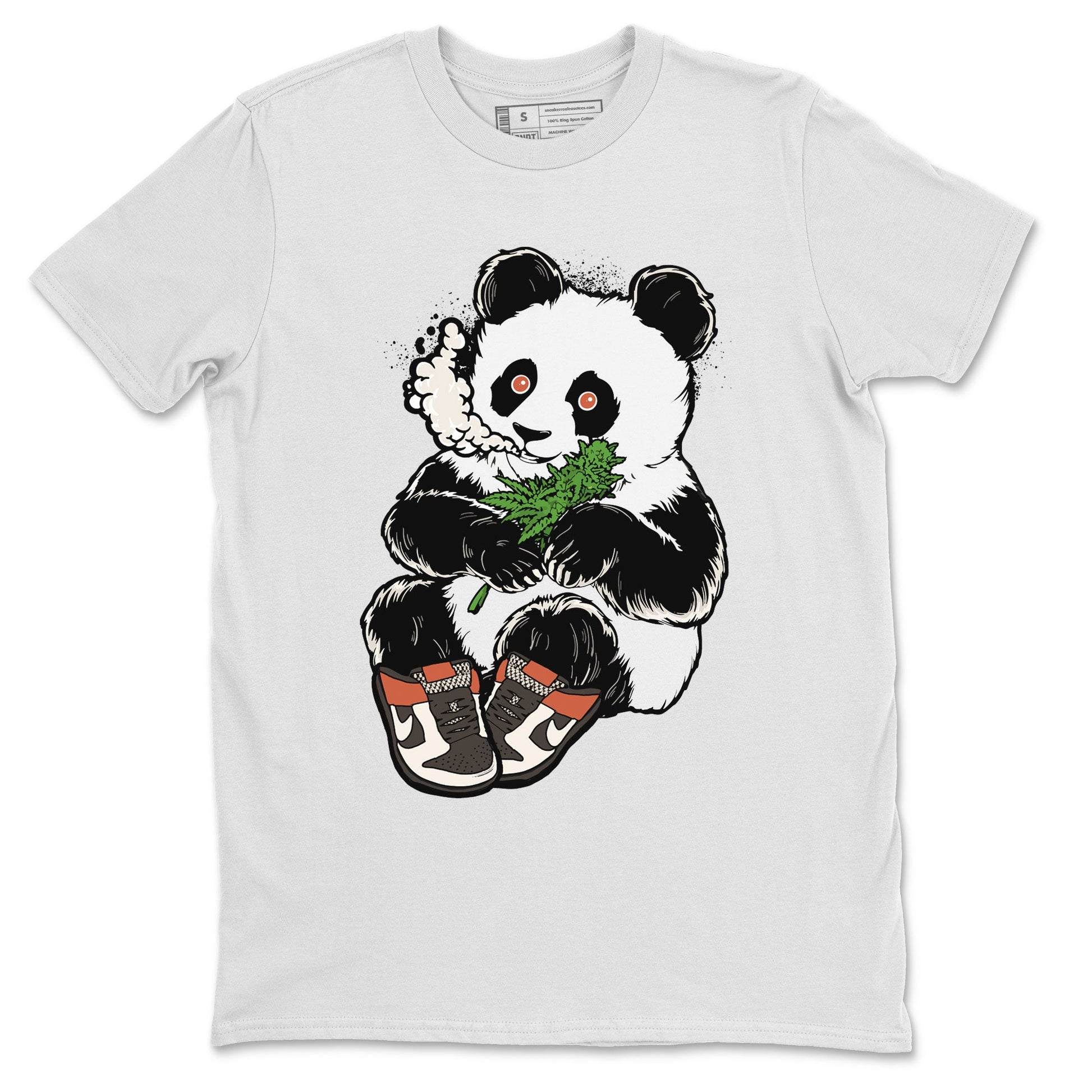 Nike Dunk Low Red Panda shirt to match jordans Smoking Panda sneaker tees Dunk Red Panda SNRT Sneaker Release Tees Unisex White 2 T-Shirt