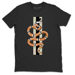 Jordan 1 Brushstroke Sneaker Match Tees Snake Sneaker Tees Jordan 1 Brushstroke Sneaker Release Tees Unisex Shirts