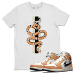 Jordan 1 Brushstroke Sneaker Match Tees Snake Sneaker Tees Jordan 1 Brushstroke Sneaker Release Tees Unisex Shirts