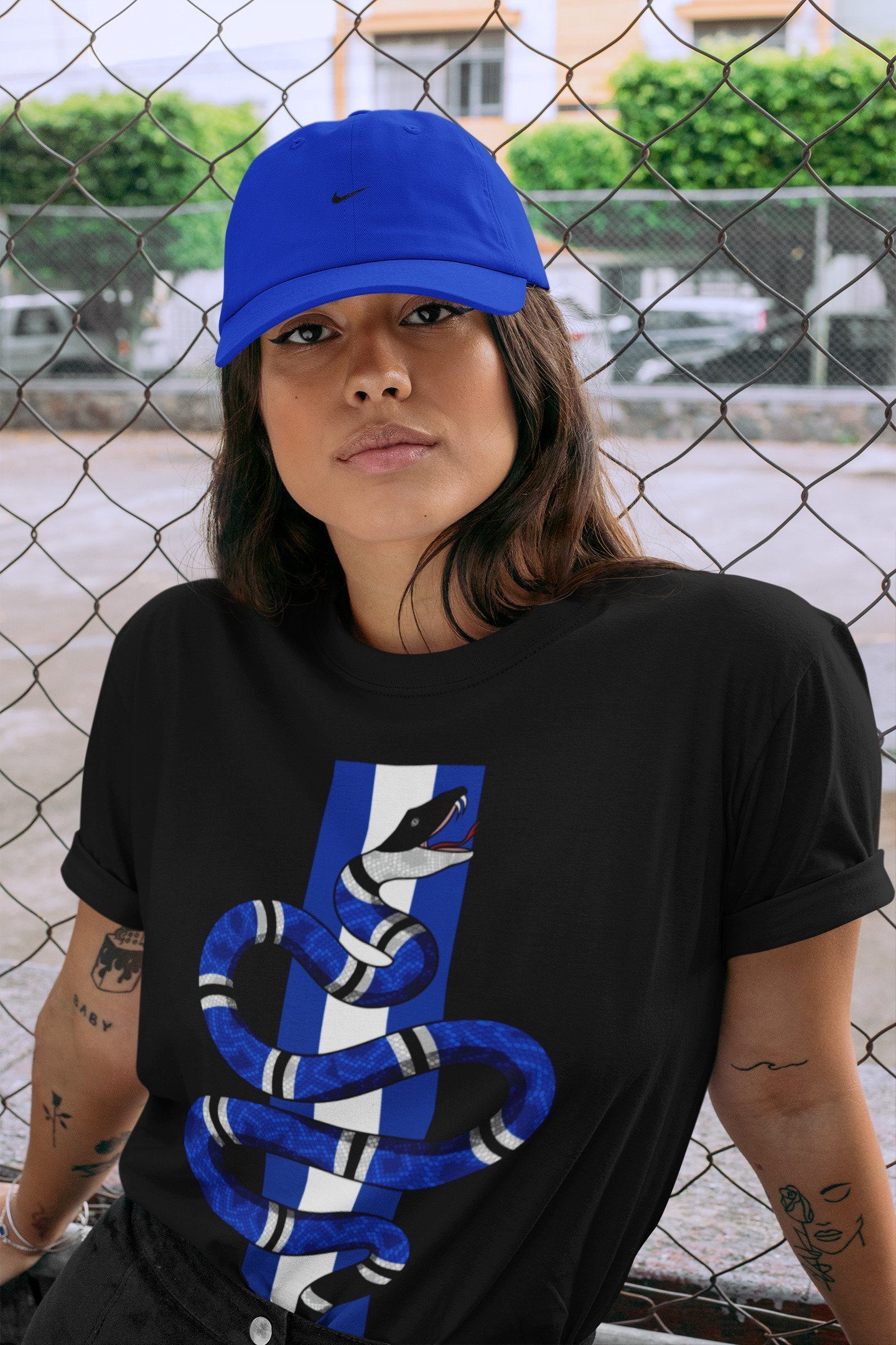 Jordan 1 Royal Black Sneaker Match Tees Snake Sneaker Tees Jordan 1 Royal Black Sneaker Release Tees Unisex Shirts