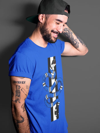 Jordan 1 Royal Black Sneaker Match Tees Snake Sneaker Tees Jordan 1 Royal Black Sneaker Release Tees Unisex Shirts