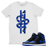 Jordan 1 Royal Black Sneaker Match Tees Snake Sneaker Tees Jordan 1 Royal Black Sneaker Release Tees Unisex Shirts