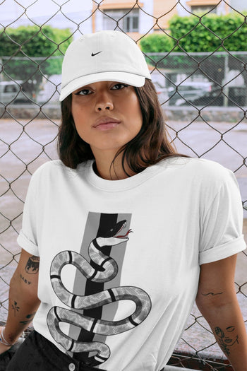 Jordan 1 Shadow 2.0 Sneaker Match Tees Snake Sneaker Tees Jordan 1 Shadow 2.0 Sneaker Release Tees Unisex Shirts