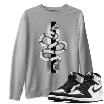Jordan 1 Silver Toe Sneaker Match Tees Snake Sneaker Tees Jordan 1 Silver Toe Sneaker Release Tees Unisex Shirts