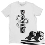 Jordan 1 Silver Toe Sneaker Match Tees Snake Sneaker Tees Jordan 1 Silver Toe Sneaker Release Tees Unisex Shirts