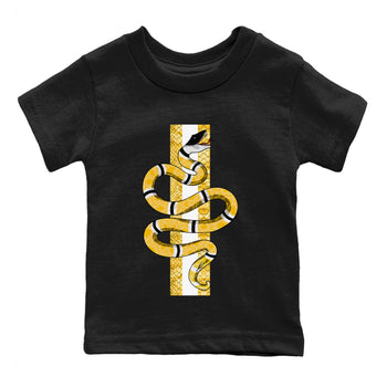 Jordan 11 Yellow Python Sneaker Match Tees Snake Sneaker Tees Jordan 11 Yellow Python Sneaker Release Tees Kids Shirts