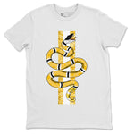 Jordan 11 Yellow Python Sneaker Match Tees Snake Sneaker Tees Jordan 11 Yellow Python Sneaker Release Tees Unisex Shirts