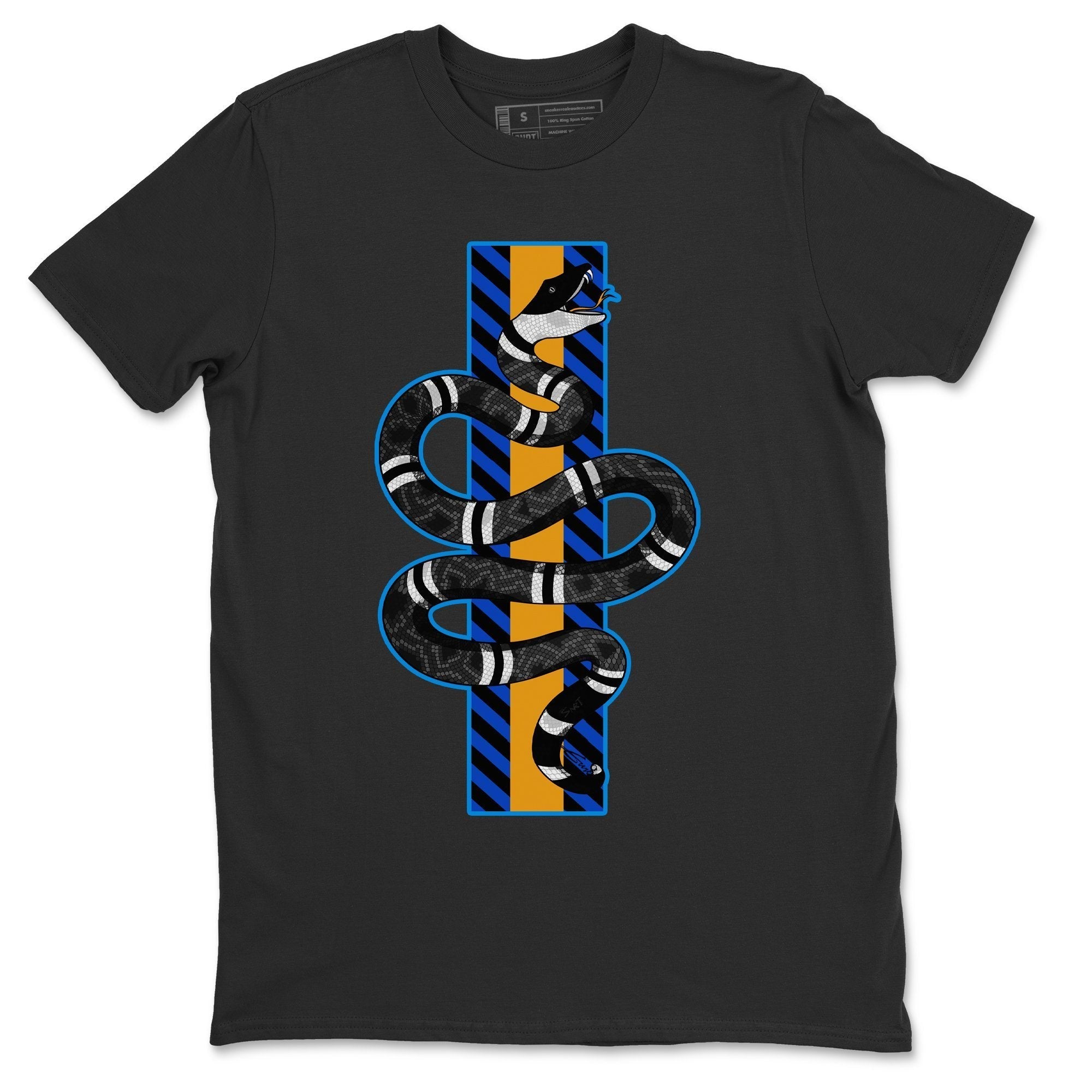 Jordan 2 OFF-WHITE Black Blue Sneaker Match Tees Snake Sneaker Tees Jordan 2 OFF-WHITE Black Blue Sneaker Release Tees Unisex Shirts