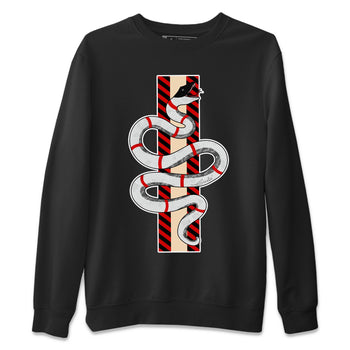 Jordan 2 OFF-WHITE Varsity Red Sneaker Match Tees Snake Sneaker Tees Jordan 2 OFF-WHITE Varsity Red Sneaker Release Tees Unisex Shirts