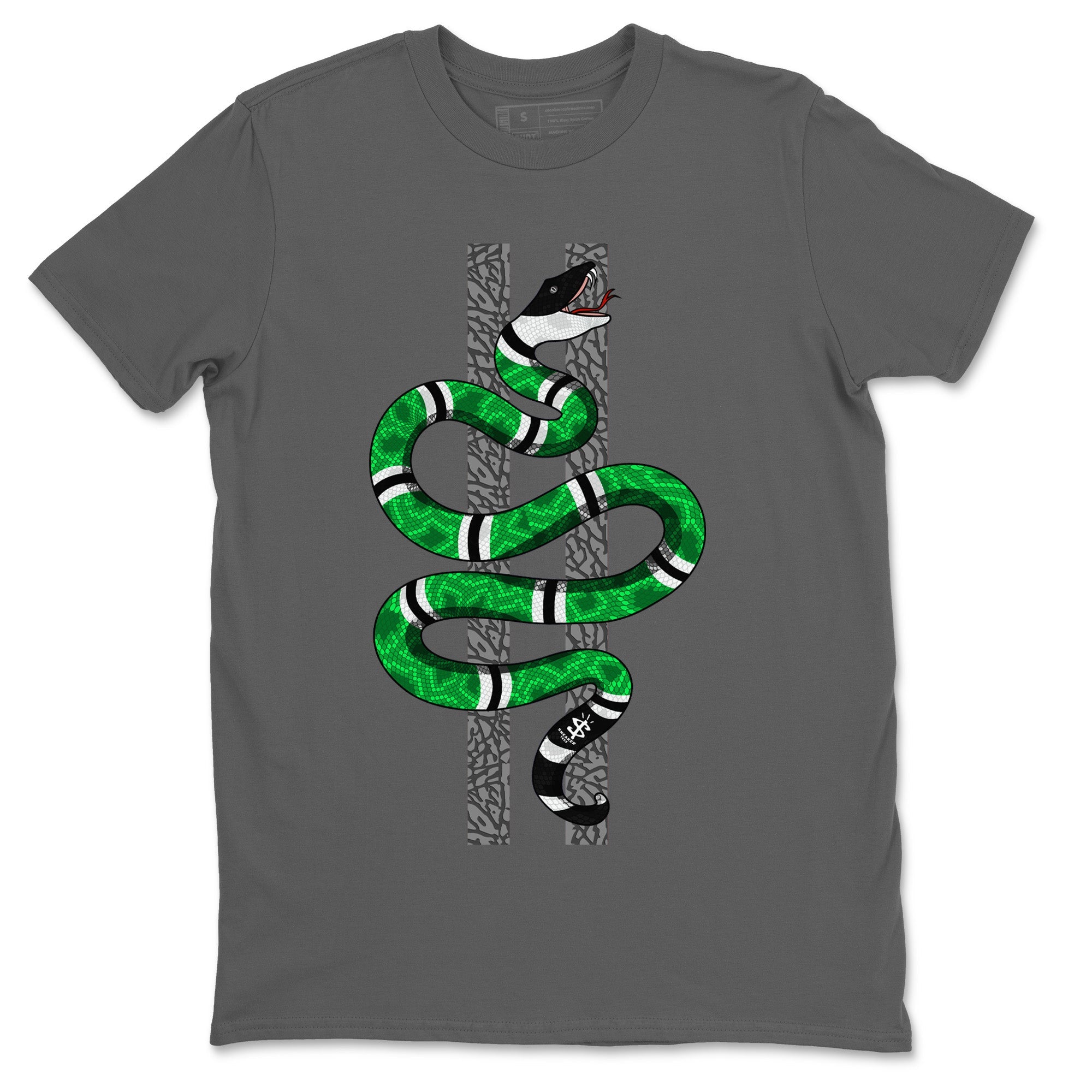 Air Jordan 3 Lucky Green Sneaker Match Tees Snake Sneaker Tees Jordan 3 Retro Lucky Green Sneaker Release Tees Unisex Shirts Cool Grey 2