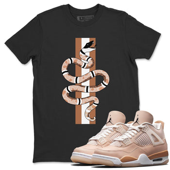 Jordan 4 Shimmer Sneaker Match Tees Snake Sneaker Tees Jordan 4 Shimmer Sneaker Release Tees Unisex Shirts