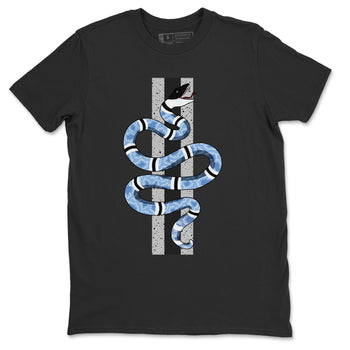 Jordan 4 University Blue Sneaker Match Tees Snake Sneaker Tees Jordan 4 University Blue Sneaker Release Tees Unisex Shirts