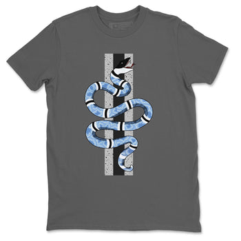 Jordan 4 University Blue Sneaker Match Tees Snake Sneaker Tees Jordan 4 University Blue Sneaker Release Tees Unisex Shirts