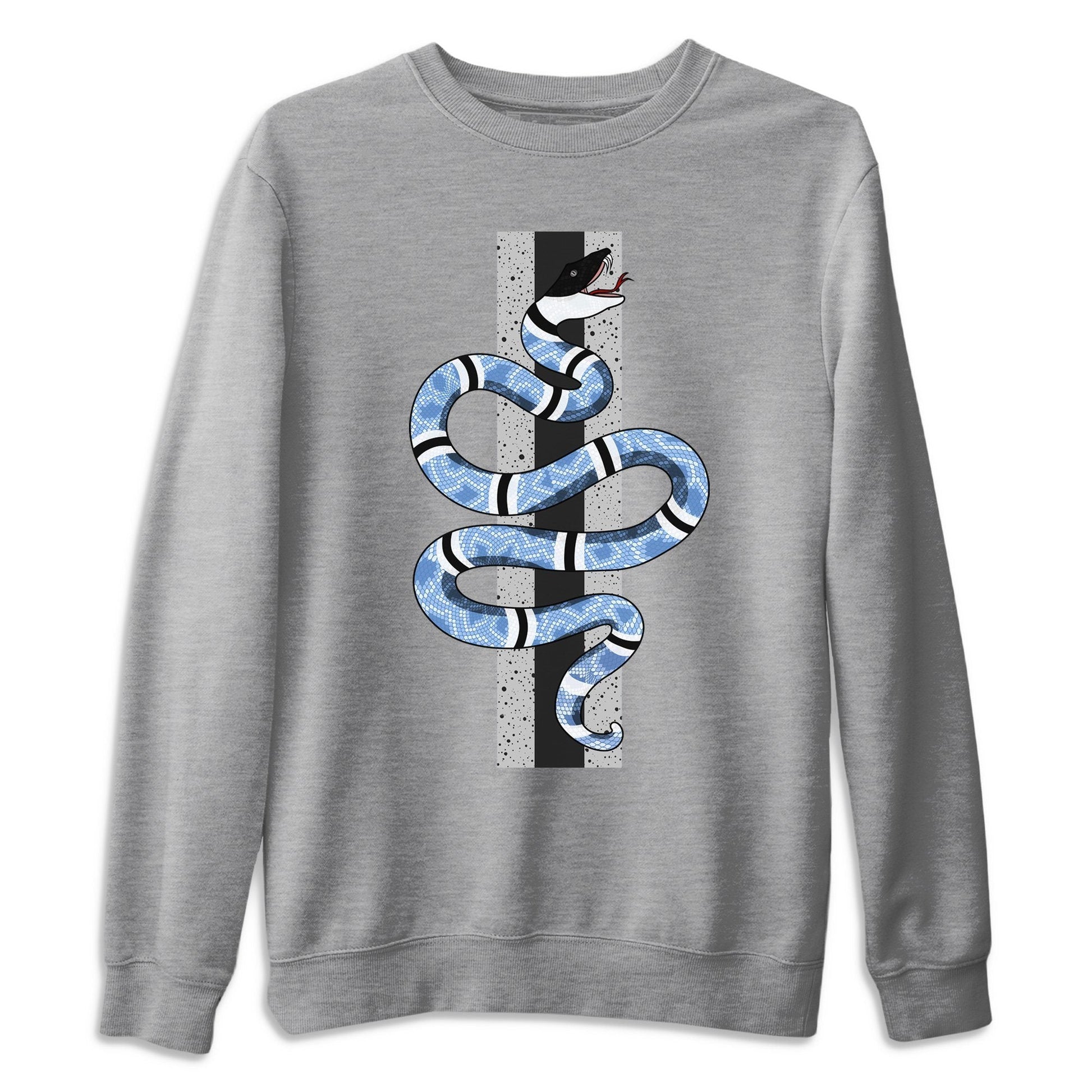 Jordan 4 University Blue Sneaker Match Tees Snake Sneaker Tees Jordan 4 University Blue Sneaker Release Tees Unisex Shirts