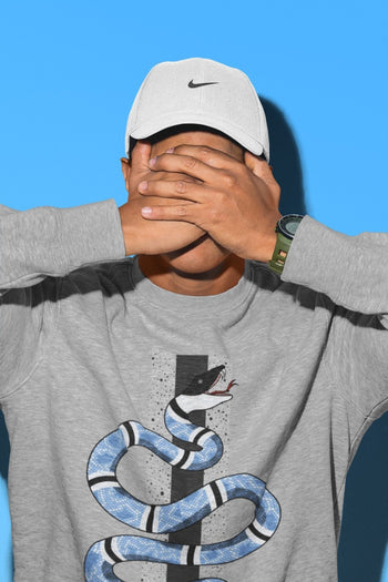 Jordan 4 University Blue Sneaker Match Tees Snake Sneaker Tees Jordan 4 University Blue Sneaker Release Tees Unisex Shirts