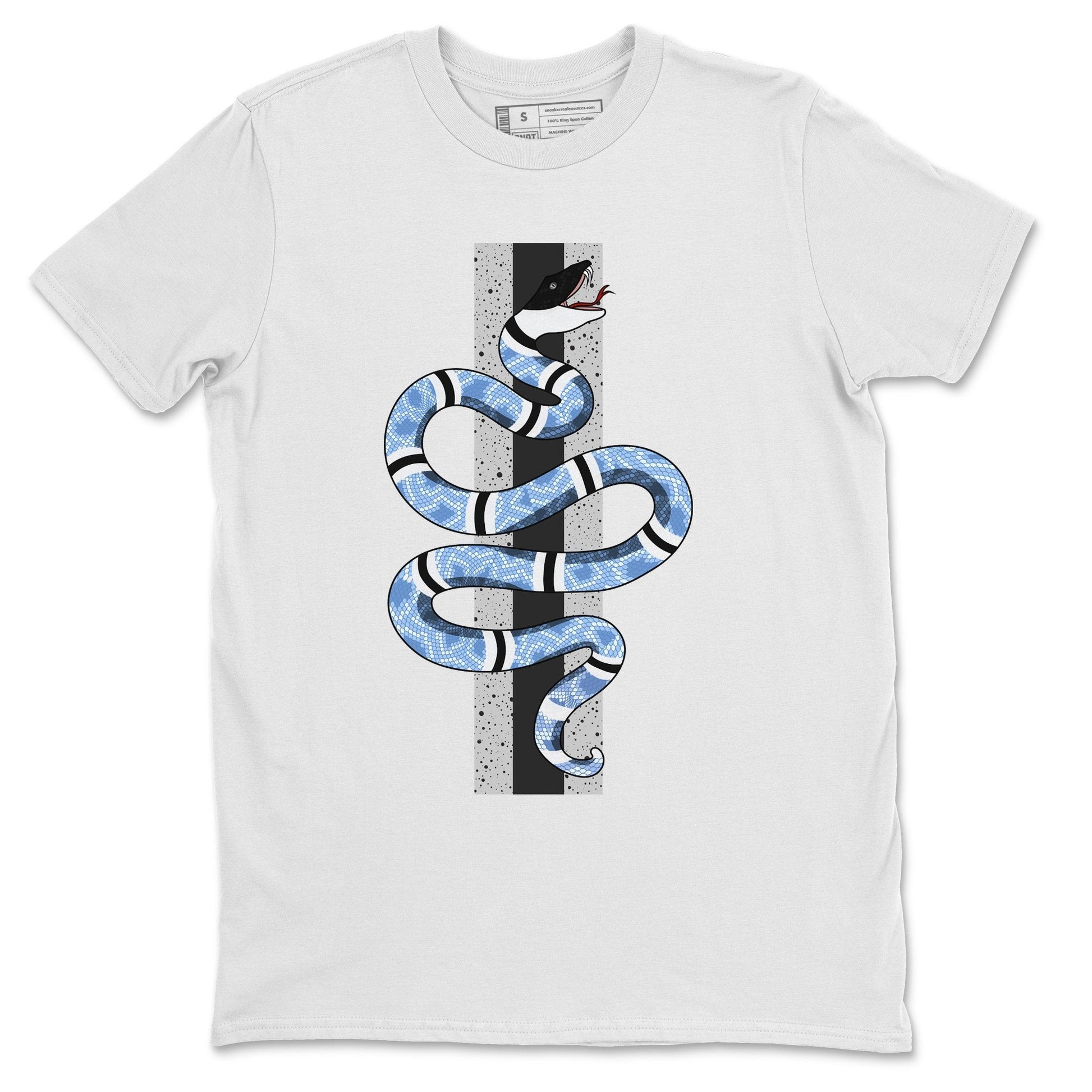 Jordan 4 University Blue Sneaker Match Tees Snake Sneaker Tees Jordan 4 University Blue Sneaker Release Tees Unisex Shirts