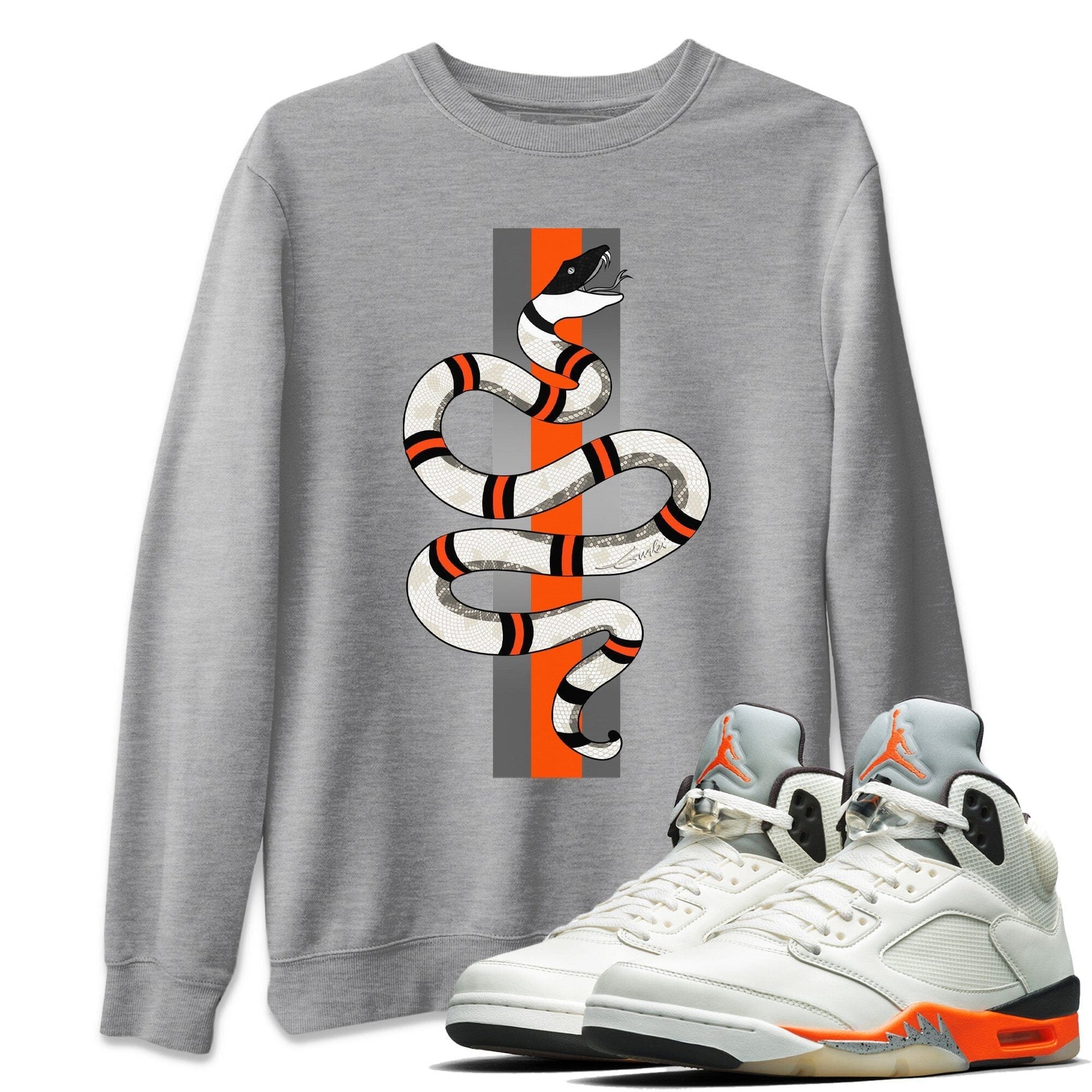 Jordan 5 Shattered Backboard Sneaker Match Tees Snake Sneaker Tees Jordan 5 Shattered Backboard Sneaker Release Tees Unisex Shirts