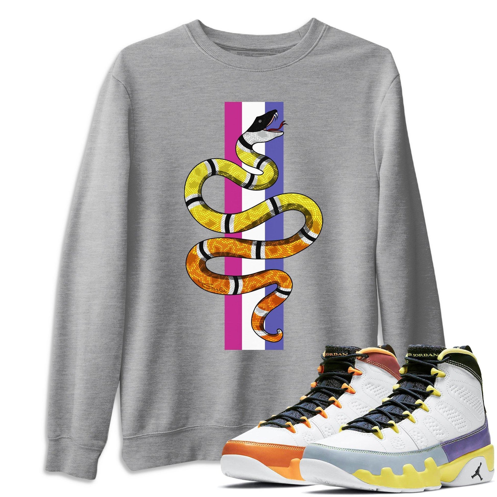Jordan 9 Change The World Sneaker Match Tees Snake Sneaker Tees Jordan 9 Change The World Sneaker Release Tees Unisex Shirts
