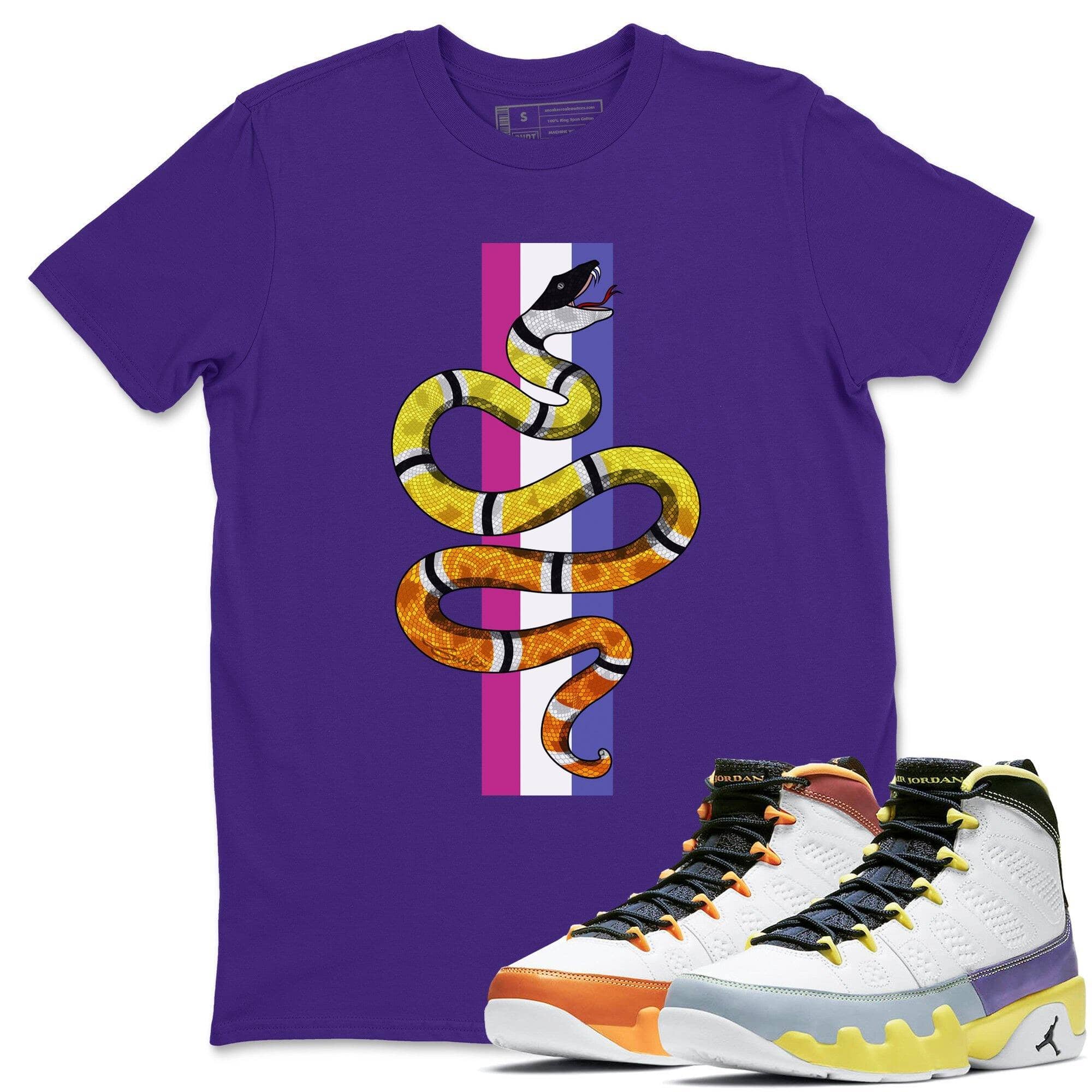 Jordan 9 Change The World Sneaker Match Tees Snake Sneaker Tees Jordan 9 Change The World Sneaker Release Tees Unisex Shirts