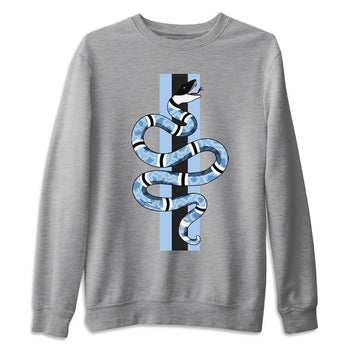 Jordan 1 University Blue Sneaker Match Tees Snake Sneaker Tees Jordan 1 University Blue Sneaker Release Tees Unisex Shirts