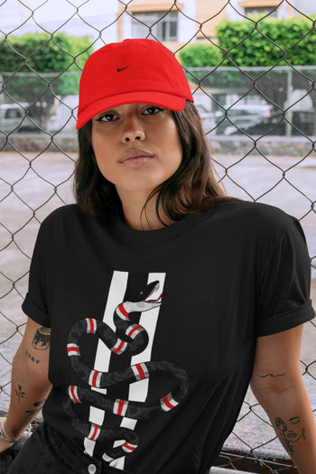 Jordan 12 Playoffs Sneaker Match Tees Snake Sneaker Tees Jordan 12 Playoffs Sneaker Release Tees Unisex Shirts