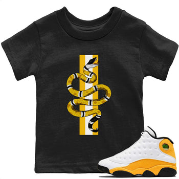 Jordan 13 Del Sol Sneaker Match Tees Snake Sneaker Tees Jordan 13 Del Sol Sneaker Release Tees Kids Shirts