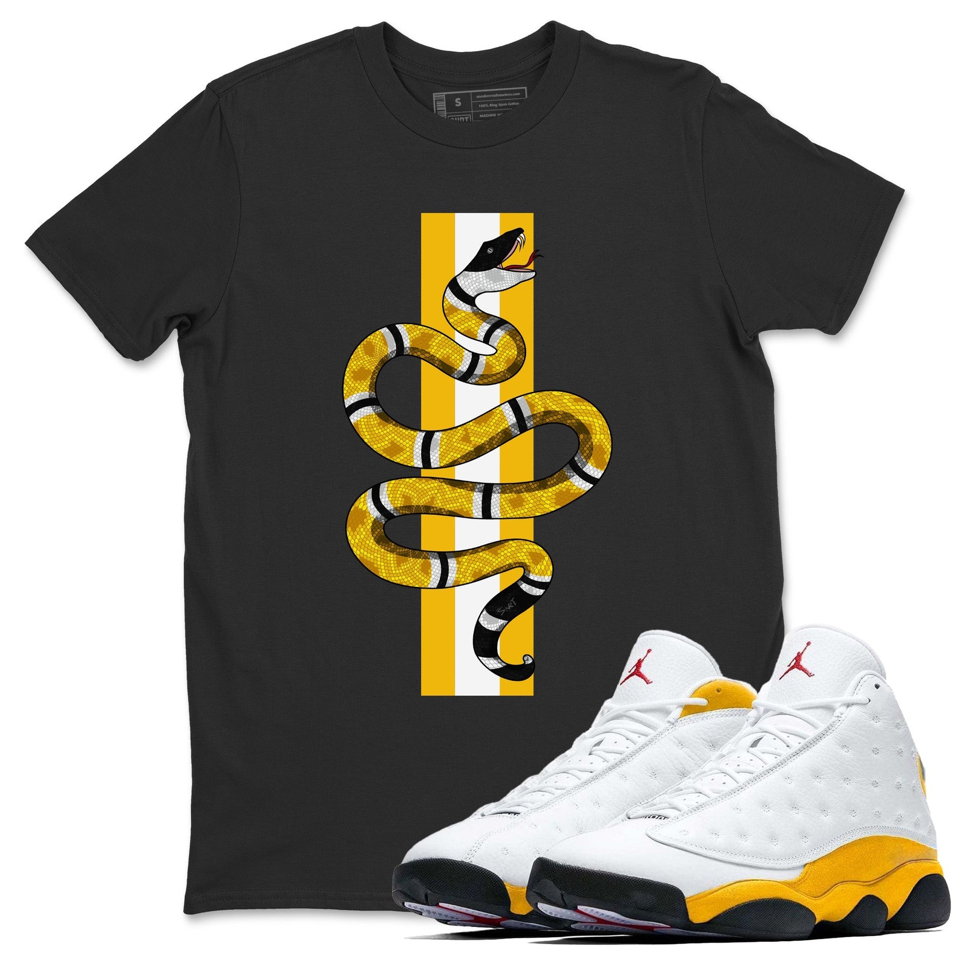 Jordan 13 Del Sol Sneaker Match Tees Snake Sneaker Tees Jordan 13 Del Sol Sneaker Release Tees Unisex Shirts