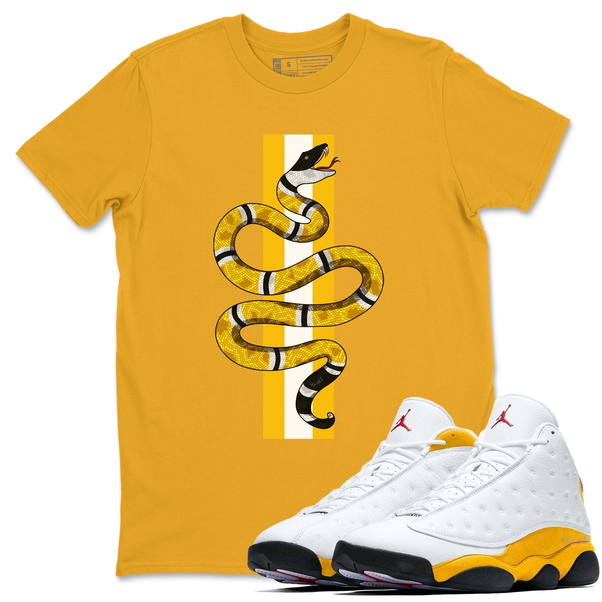 Jordan 13 Del Sol Sneaker Match Tees Snake Sneaker Tees Jordan 13 Del Sol Sneaker Release Tees Unisex Shirts