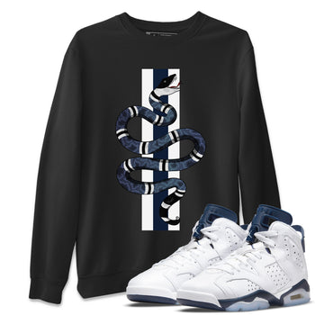 Jordan 6 Midnight Navy Sneaker Match Tees Snake Sneaker Tees Jordan 6 Midnight Navy Sneaker Release Tees Unisex Shirts