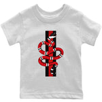 Jordan 9 Chile Red Sneaker Match Tees Snake Sneaker Tees Jordan 9 Chile Red Sneaker Release Tees Kids Shirts