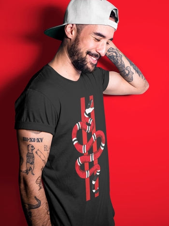 Jordan 9 Chile Red Sneaker Match Tees Snake Sneaker Tees Jordan 9 Chile Red Sneaker Release Tees Unisex Shirts