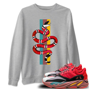 Yeezy 700 Hi-Res Red Sneaker Match Tees Snake Sneaker Tees Yeezy 700 Hi-Res Red Sneaker Release Tees Unisex Shirts