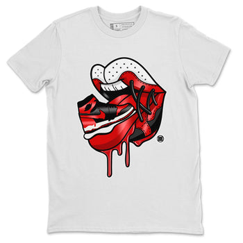 Air Jordan 1 Satin Bred Sneaker Match Tees Sneaker Addiction 2 Sneaker Tees AJ1 Retro Satin Bred SNRT Sneaker Release Tees Unisex Shirts White 2