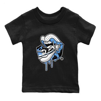 Air Jordan 1 Retro High OG UNC Toe Shirt to match Jordans Sneaker Addiction 2 Sneaker Tees Air Jordan 1 High OG UNC Toe Tees Kids and Baby Tees Black 2