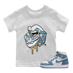 Jordan 1 Denim Sneaker Match Tees Sneaker Addiction 2 Sneaker Tees Jordan 1 Denim Sneaker Release Tees Kids Shirts