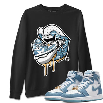 Jordan 1 Denim Sneaker Match Tees Sneaker Addiction 2 Sneaker Tees Jordan 1 Denim Sneaker Release Tees Unisex Shirts