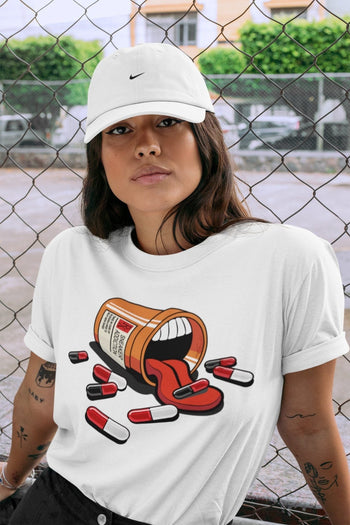 Jordan 1 Varsity Red Sneaker Match Tees Sneaker Addiction Sneaker Tees Jordan 1 Varsity Red Sneaker Release Tees Unisex Shirts