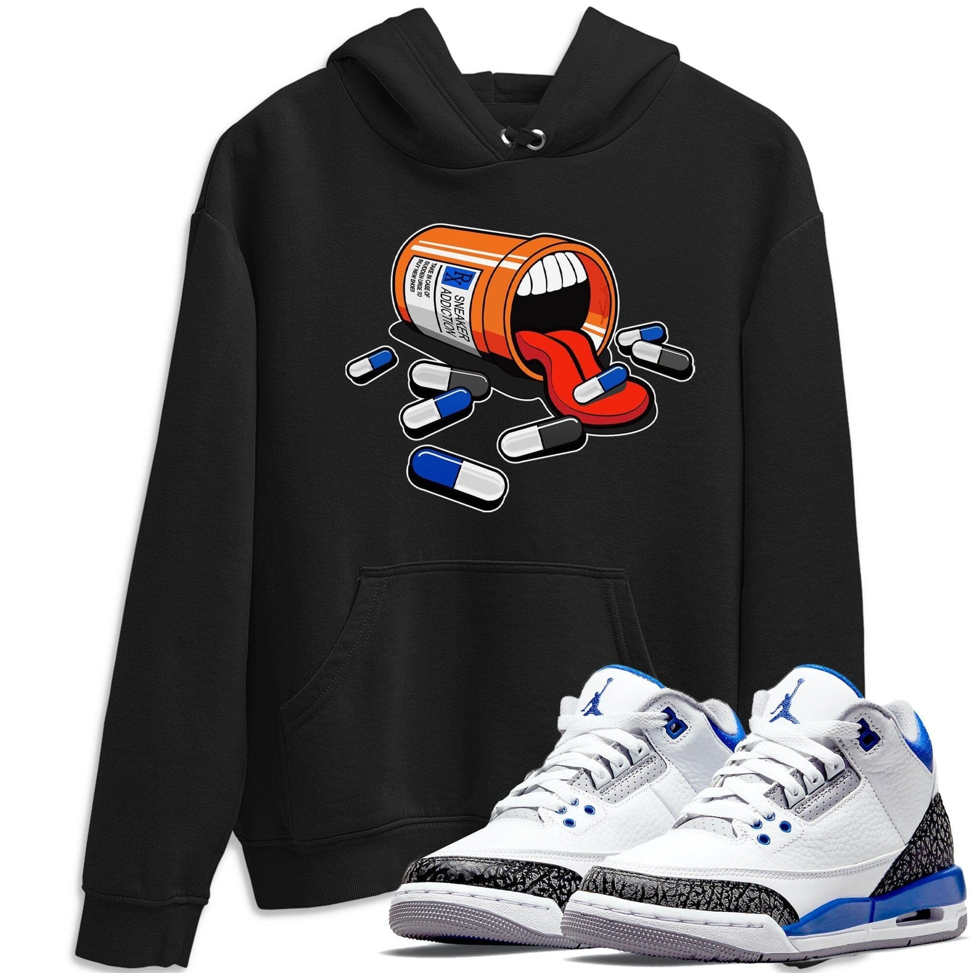 Jordan 3 Racer Blue Sneaker Match Tees Sneaker Addiction Sneaker Tees Jordan 3 Racer Blue Sneaker Release Tees Unisex Shirts